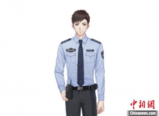 人民网杭州公安推二次元民警形象加大青少年安防宣传